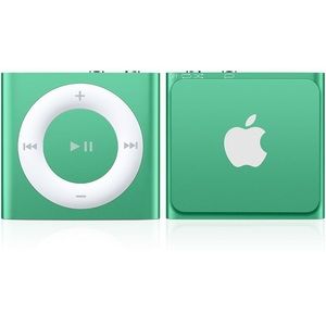 NWOT Green IPod Shuffle and Mini Cable